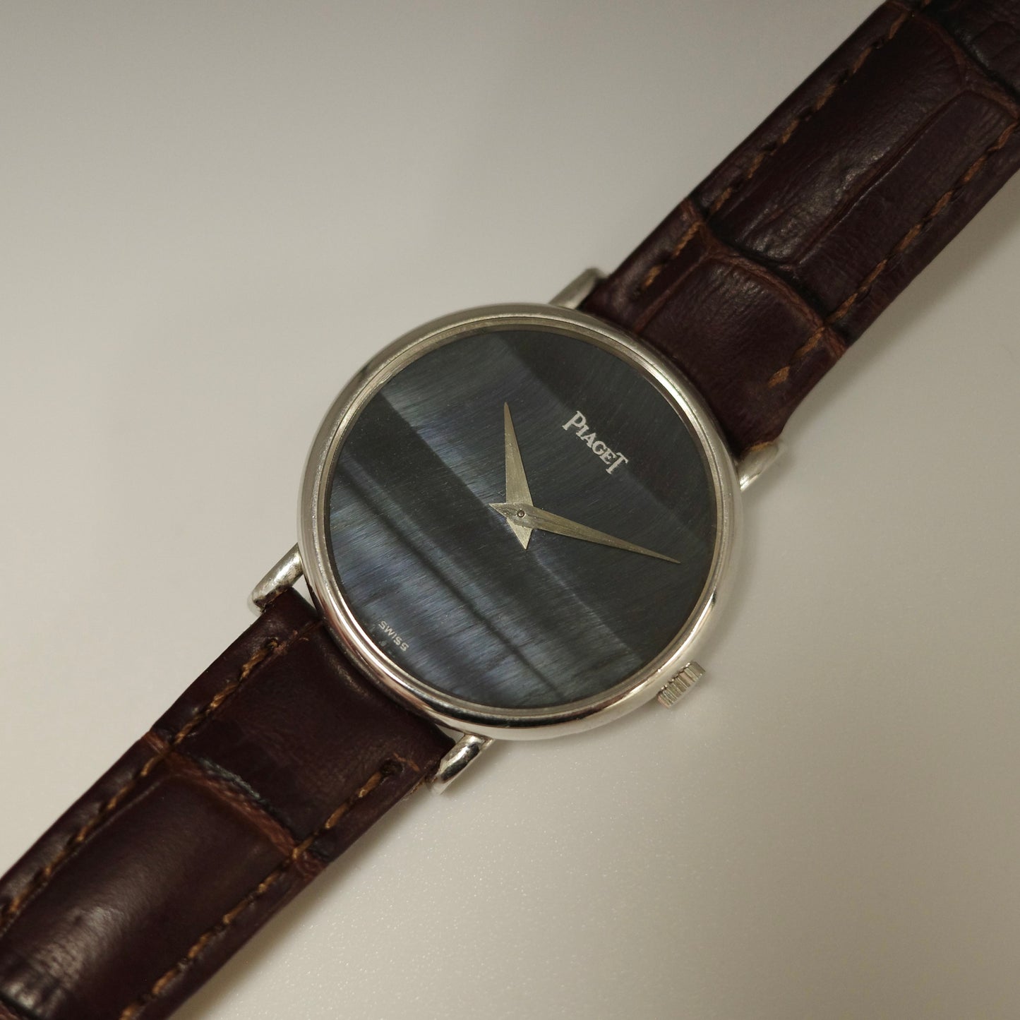 18K Piaget Falcon's Eye/Hawk Eye 9015 Watch