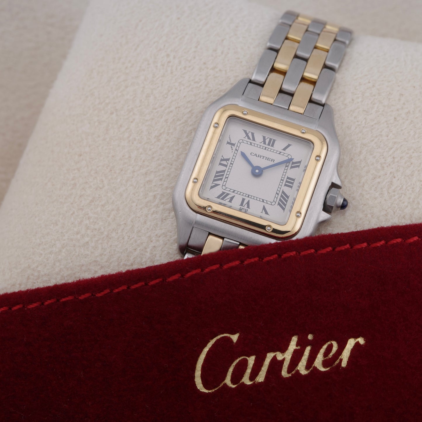 Two-Tone Cartier Panthère Small Watch