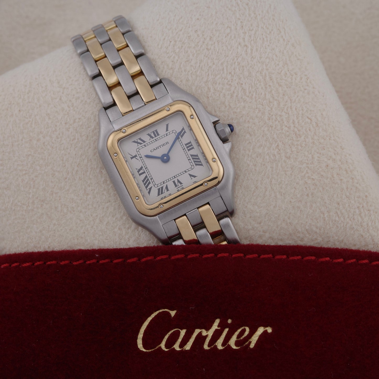 Two-Tone Cartier Panthère Small Watch