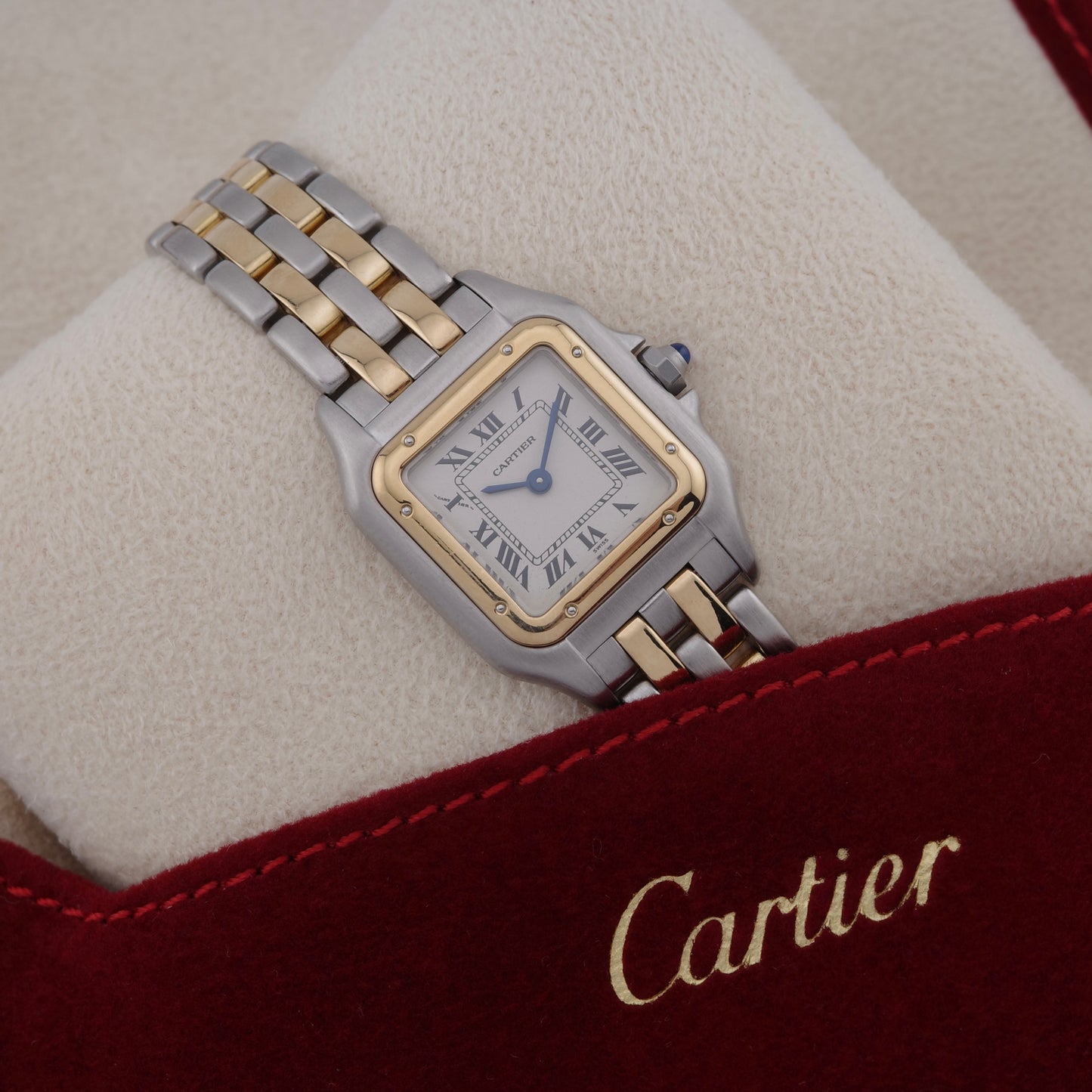 Two-Tone Cartier Panthère Small Watch