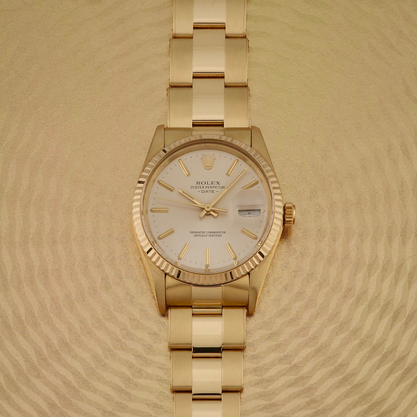 14K Rolex Oyster Perpetual Date Watch