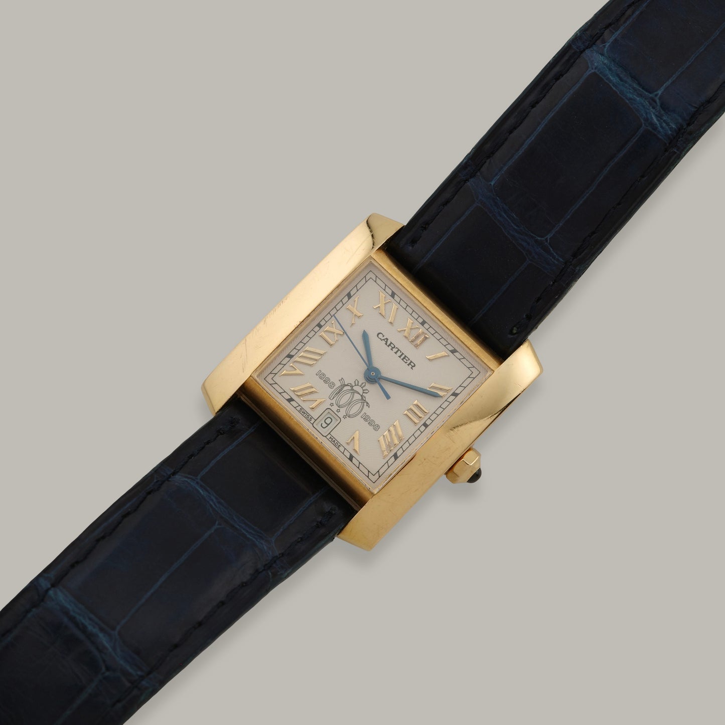 18K Cartier Tank Française Philippine Centennial Edition Limited 100 Pieces Watch