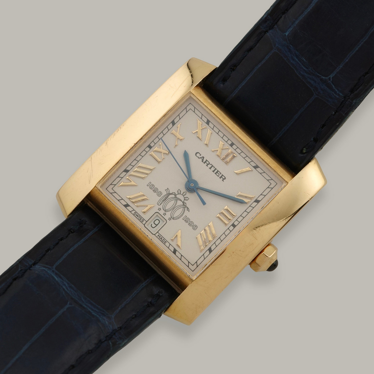 18K Cartier Tank Française Philippine Centennial Edition Limited 100 Pieces Watch