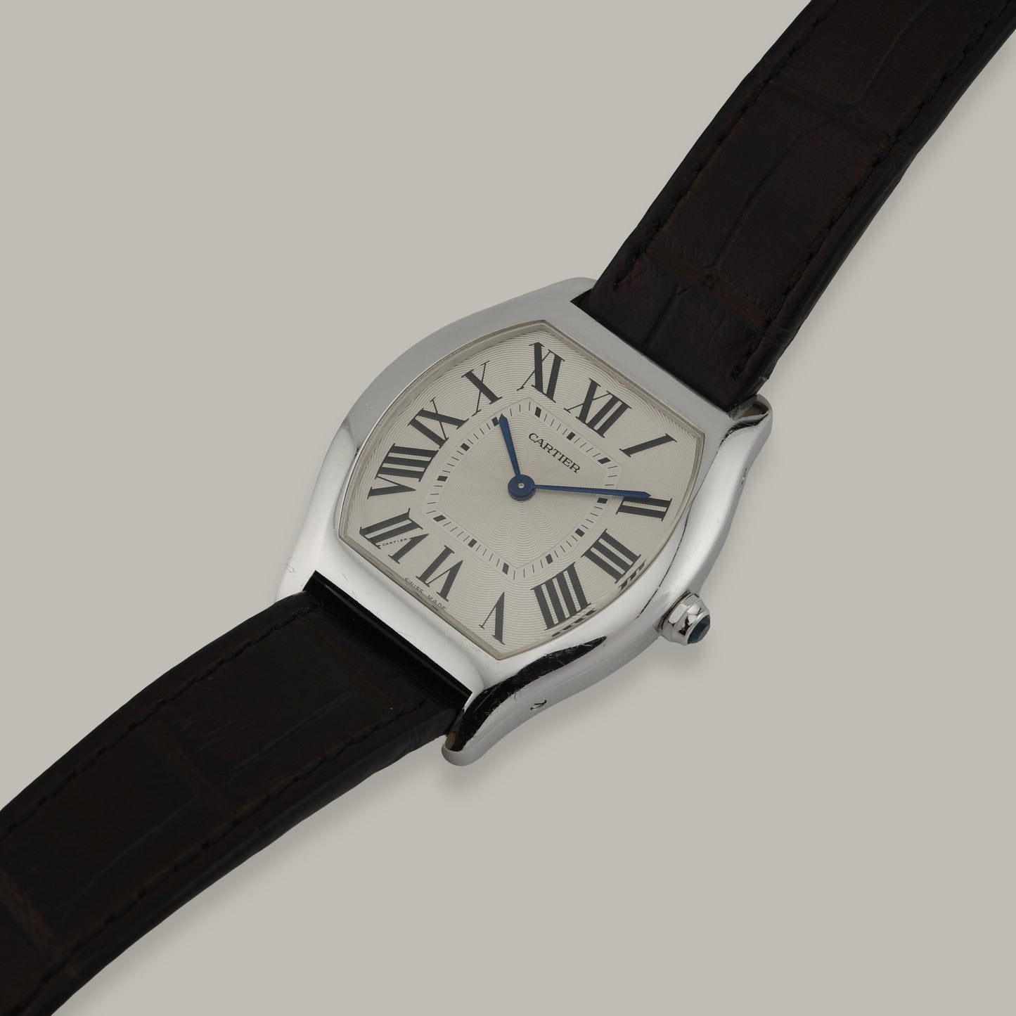 18K Cartier Tortue Medium Watch