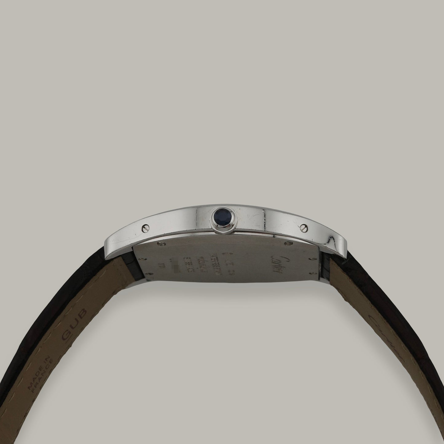 18K Cartier Tortue Medium Watch