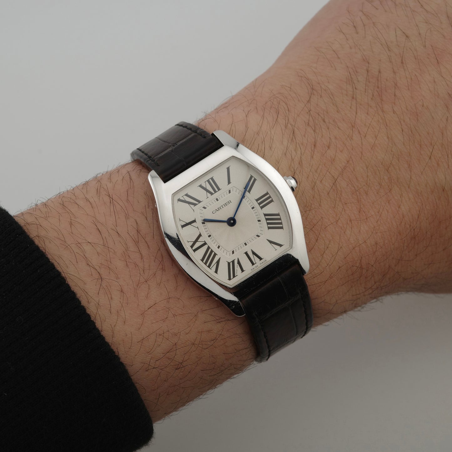 18K Cartier Tortue Medium Watch