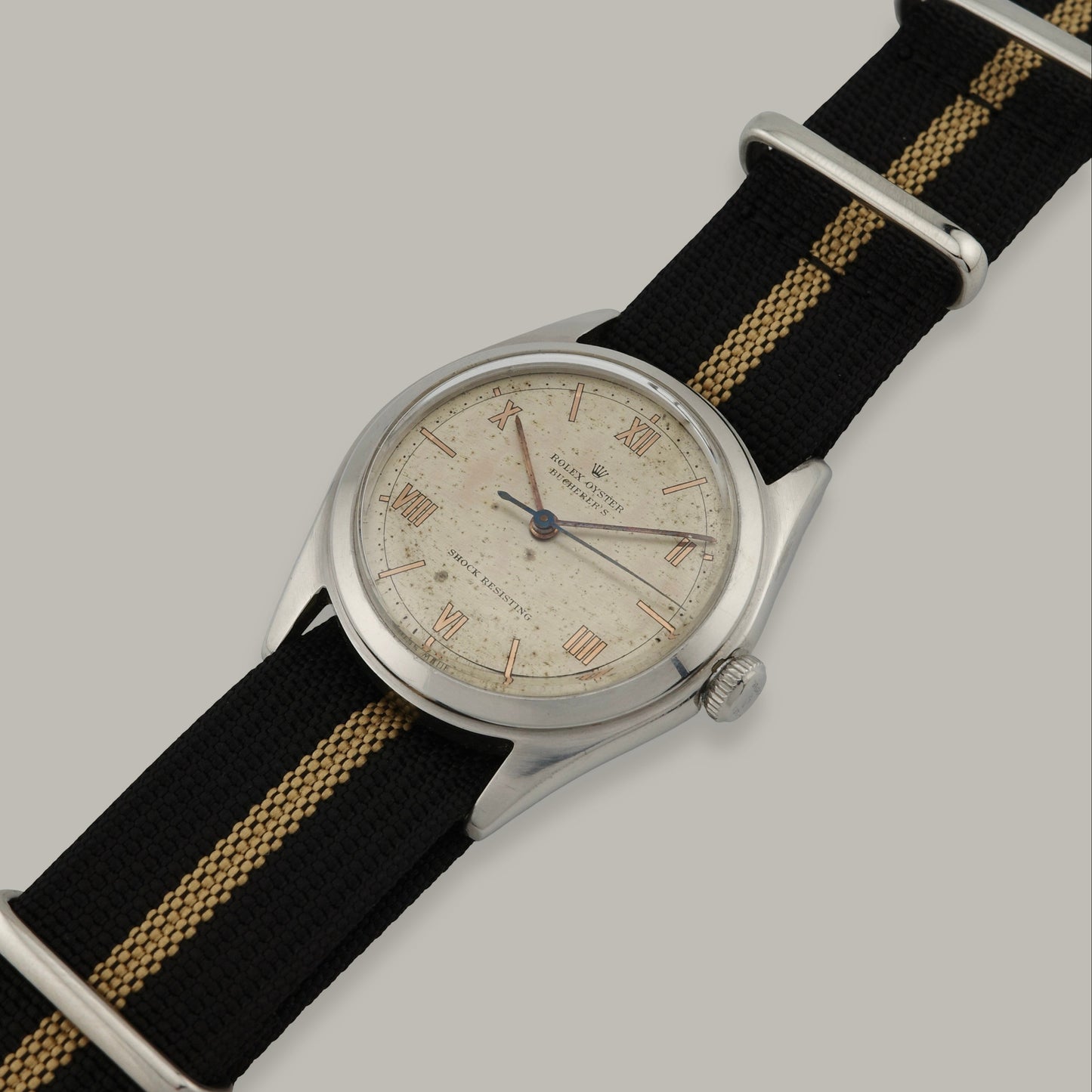 Rolex "Bucherer's" Double-Stamped Oyster Precision 4377 Watch