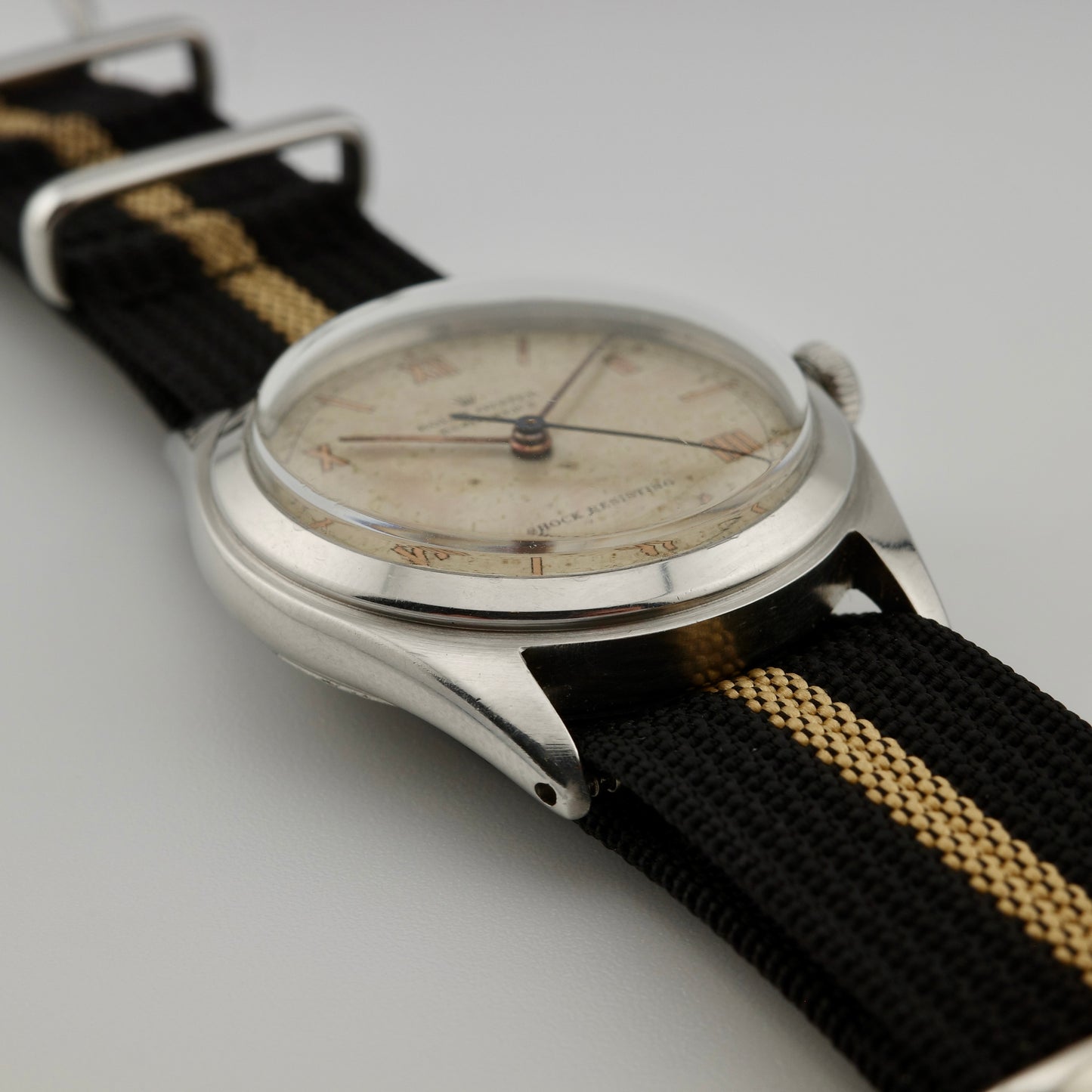 Rolex "Bucherer's" Double-Stamped Oyster Precision 4377 Watch