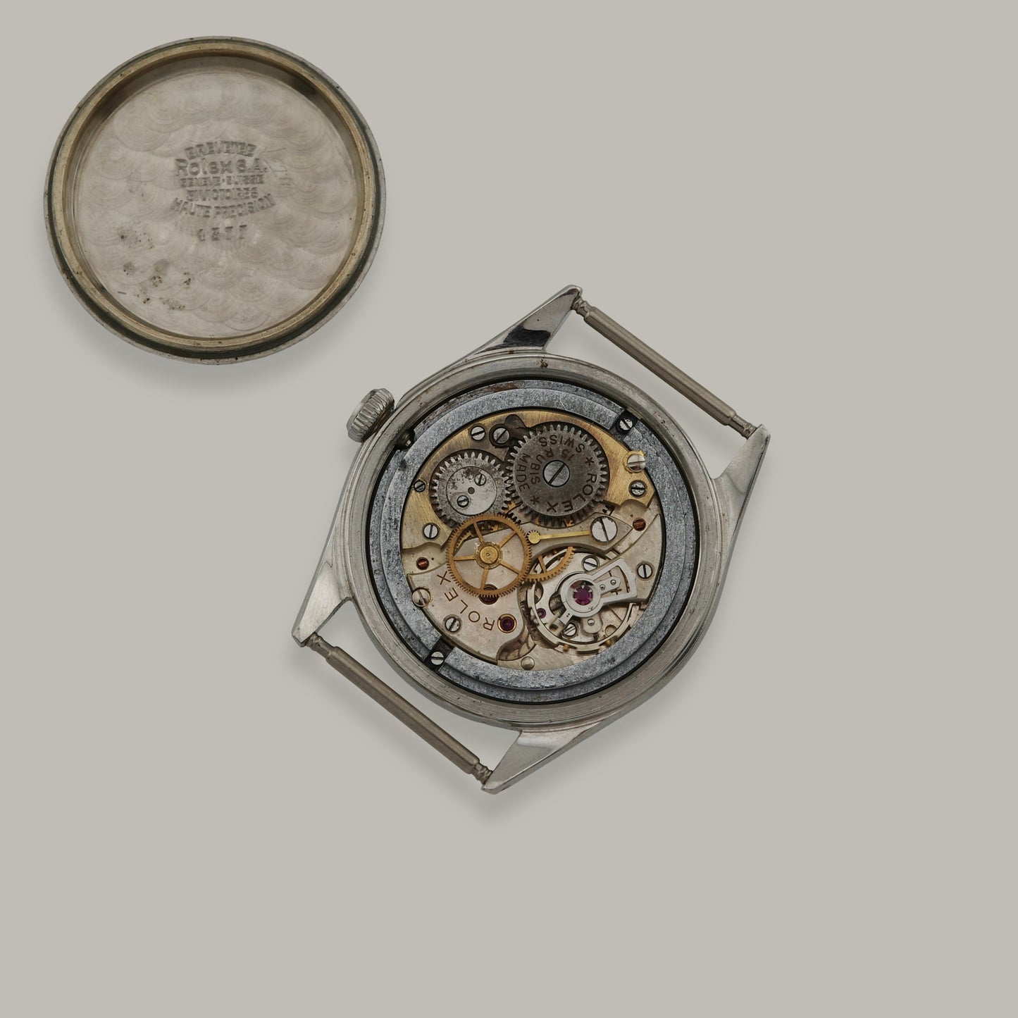 Rolex "Bucherer's" Double-Stamped Oyster Precision 4377 Watch