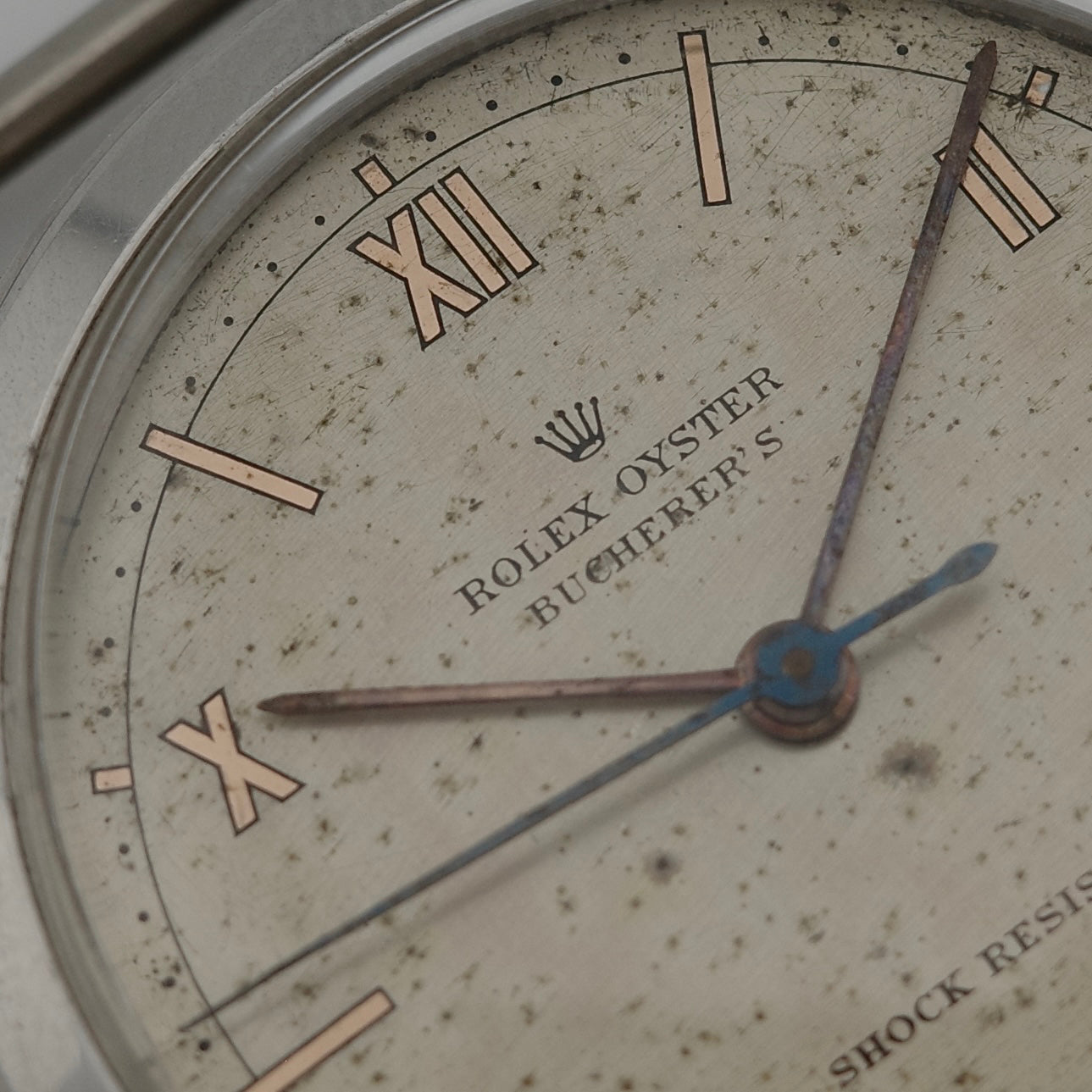 Rolex "Bucherer's" Double-Stamped Oyster Precision 4377 Watch