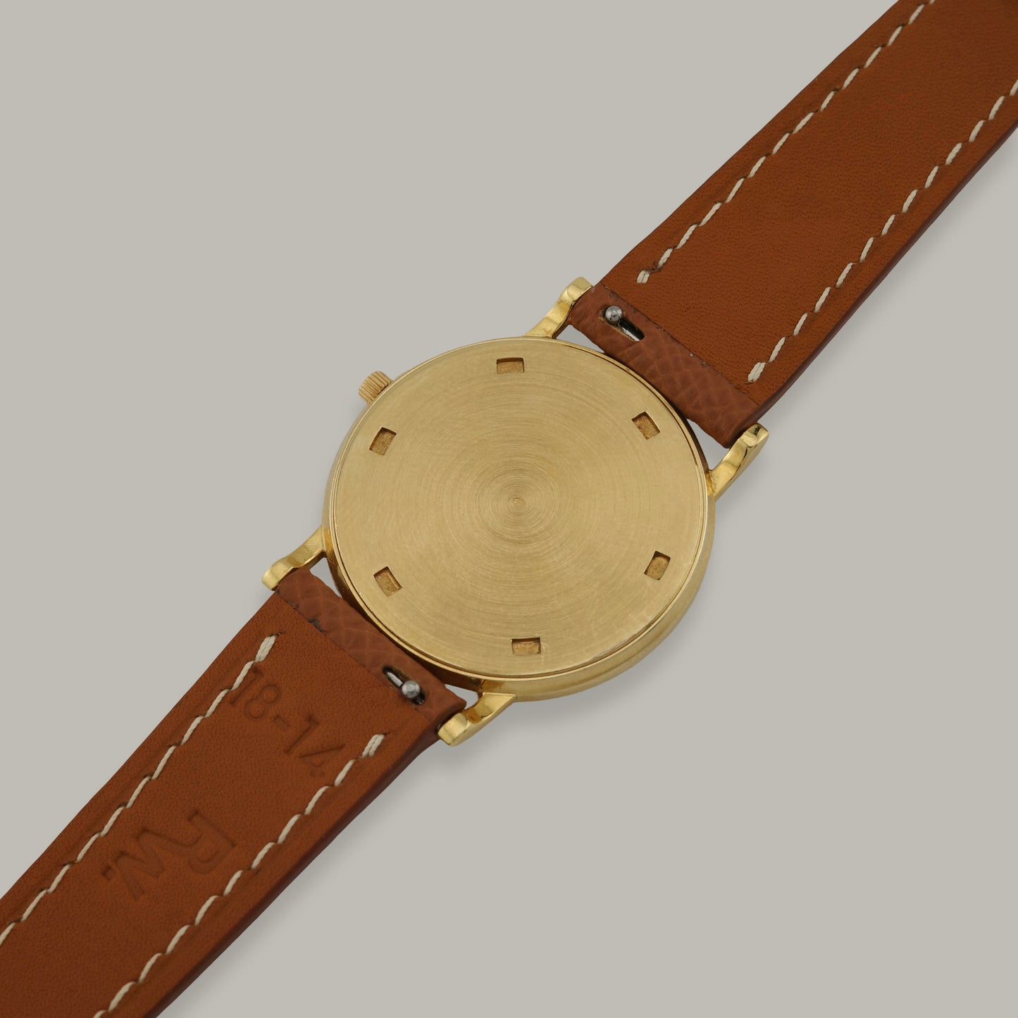 18K Patek Philippe Calatrava Gübelin Signed Watch