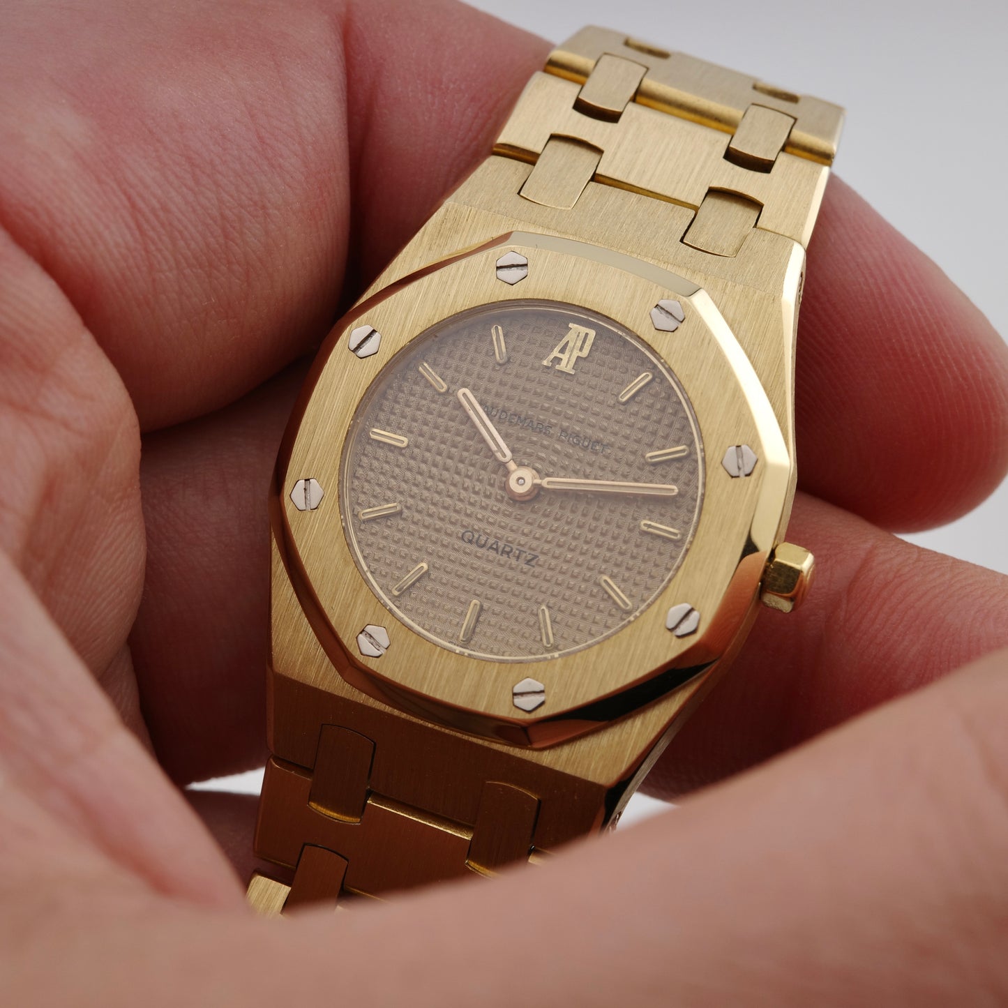 18K Audemars Piguet Ladies Mini Royal Oak 26mm Watch