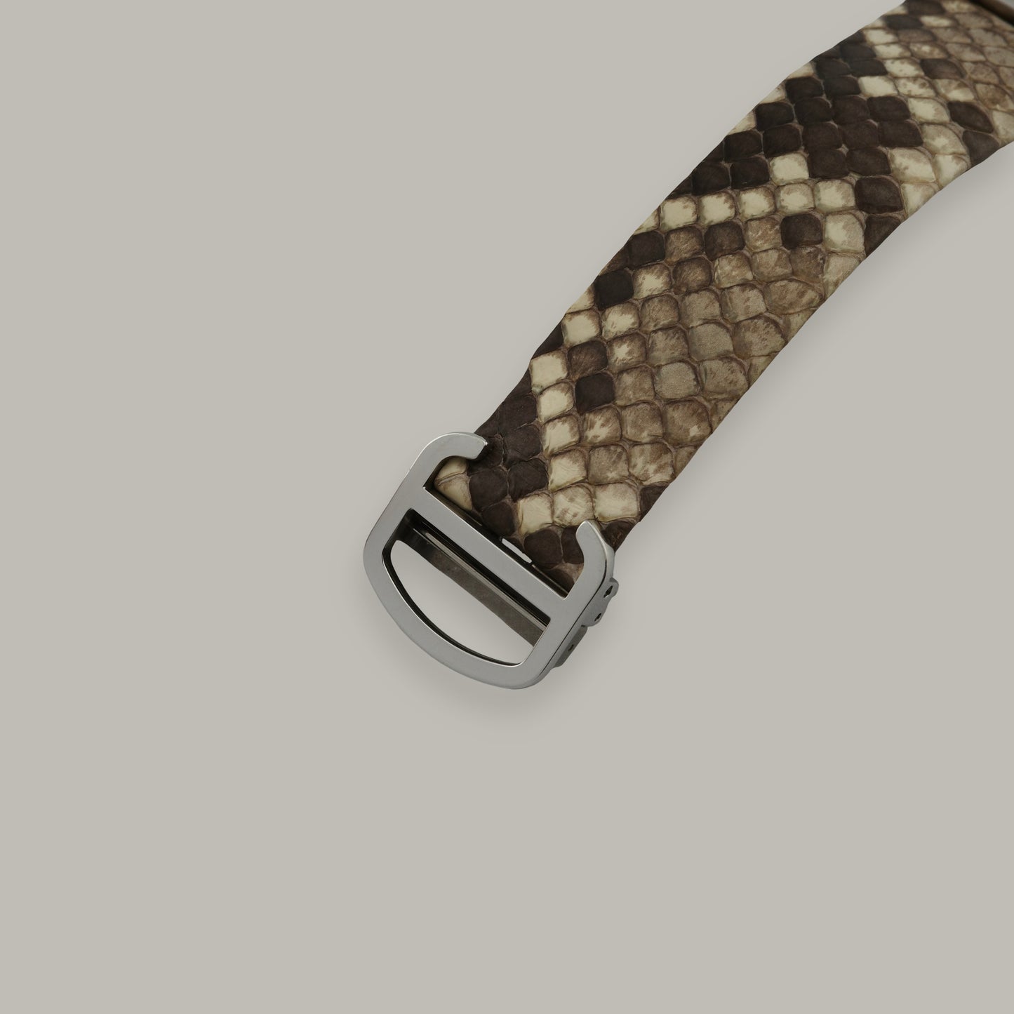 Cartier Tank Solo Large Python Snake Watch