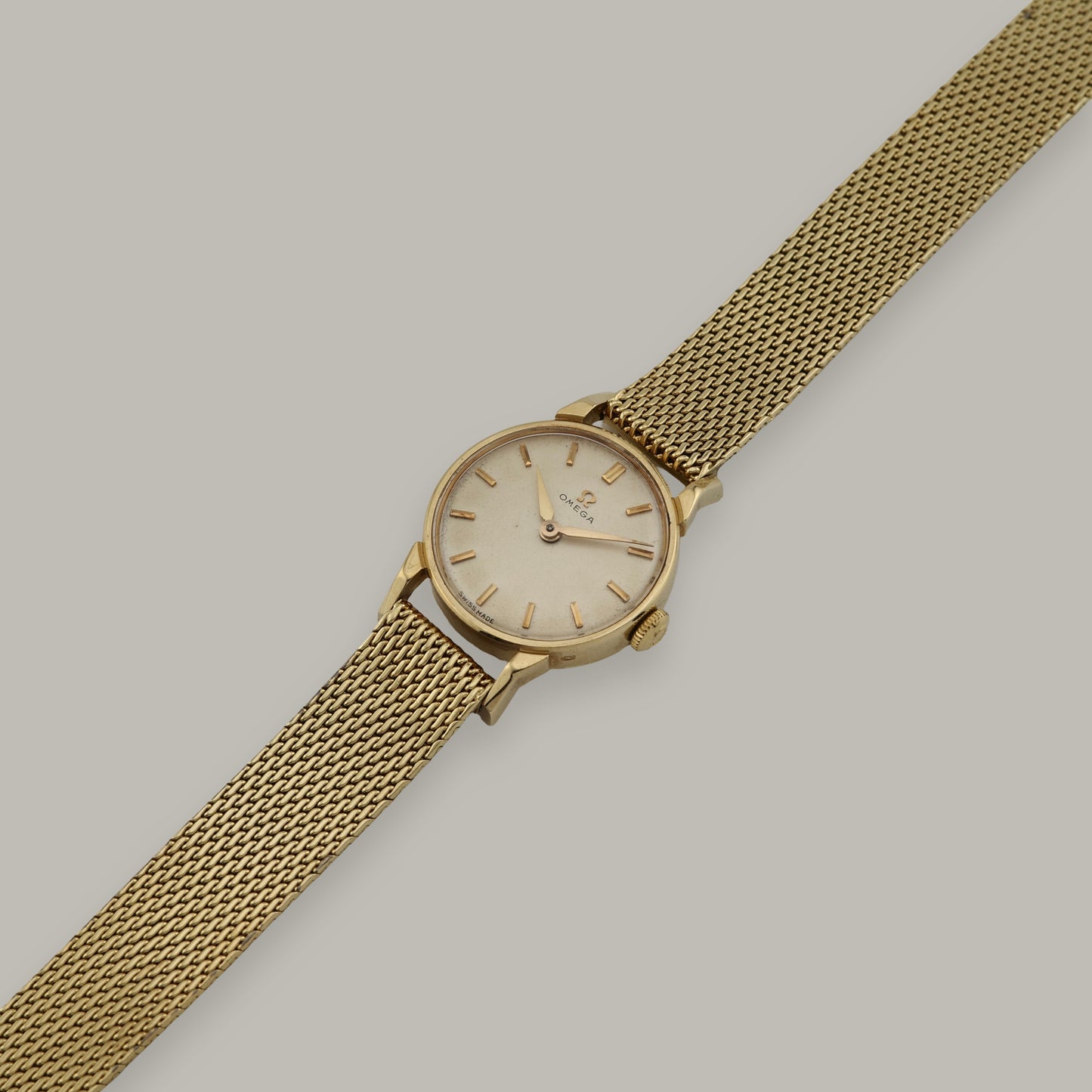 14K Omega Ladies Bracelet Watch