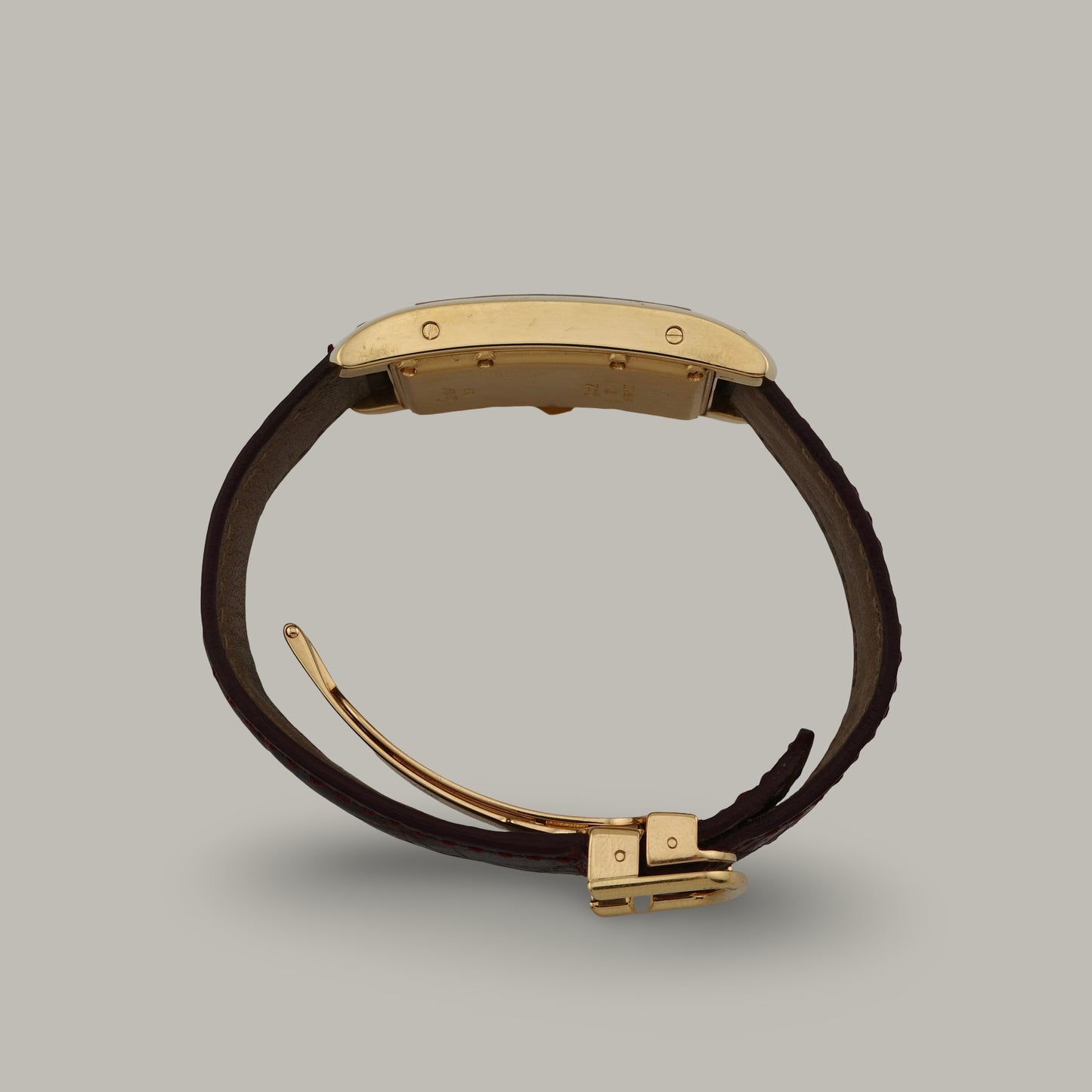 18K Cartier Tank Américaine Moonphase Watch
