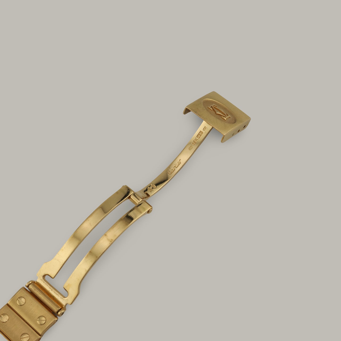 18K Cartier Santos Galbée Large Model Watch