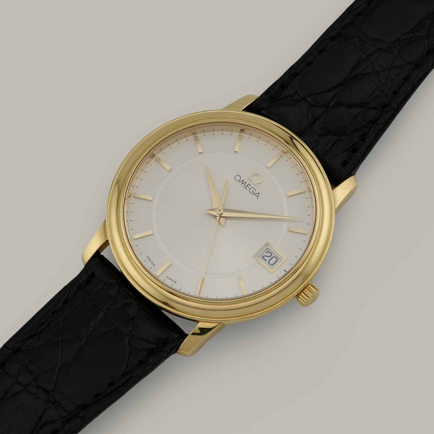 18K Omega De Ville Watch