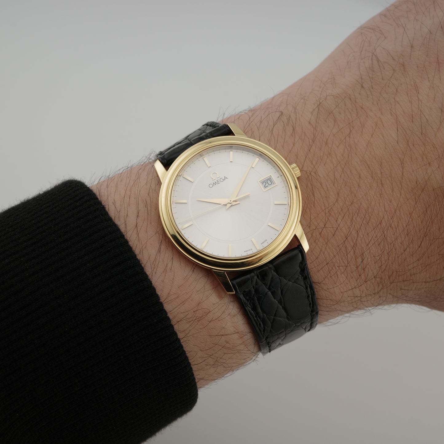 18K Omega De Ville Watch