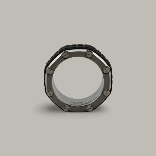 Titanium & Rubber Audemars Piguet Royal Oak Offshore Ring