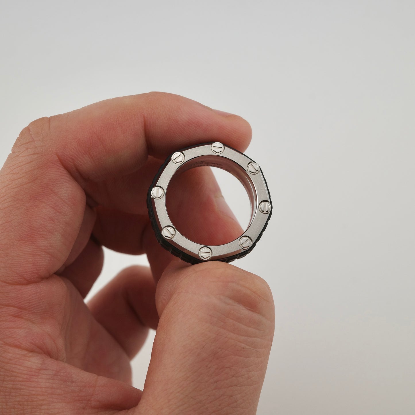 Titanium & Rubber Audemars Piguet Royal Oak Offshore Ring
