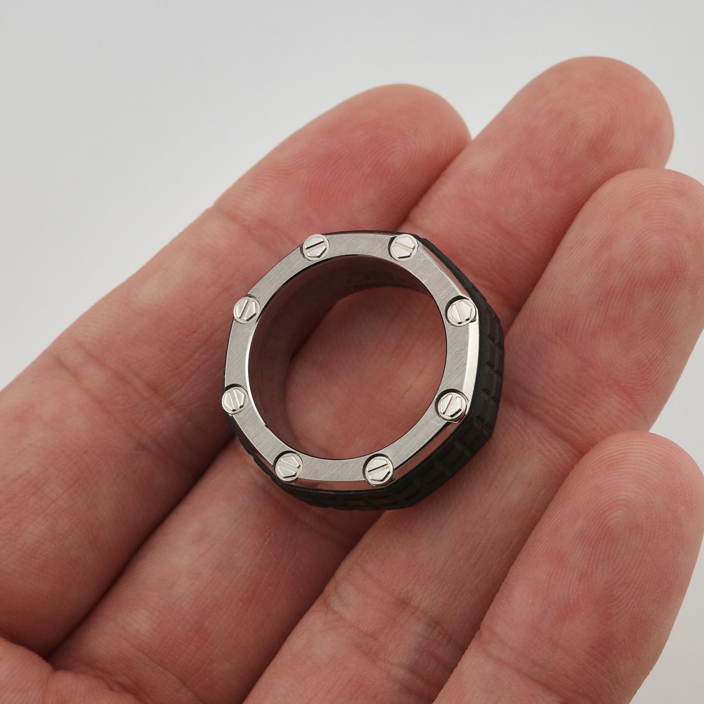 Titanium & Rubber Audemars Piguet Royal Oak Offshore Ring