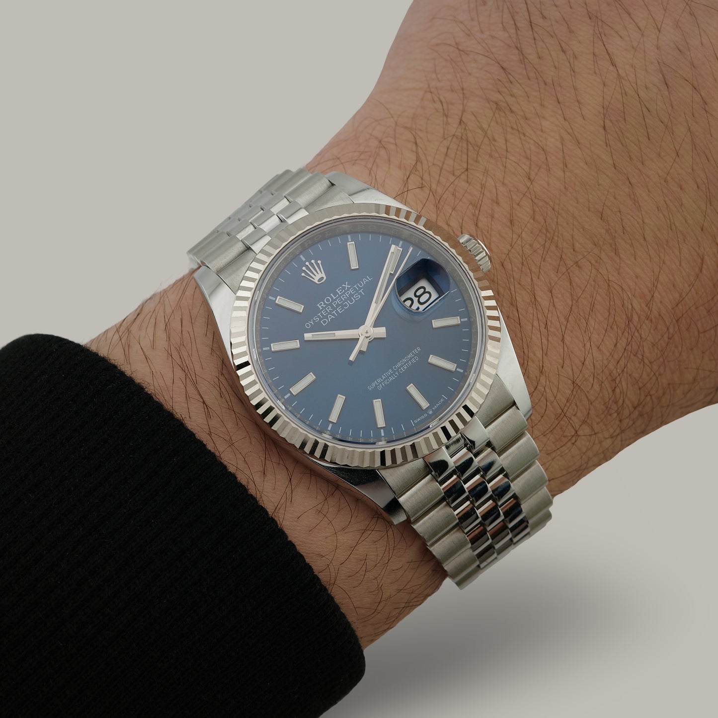 Rolex Datejust 36 Blue Dial Watch