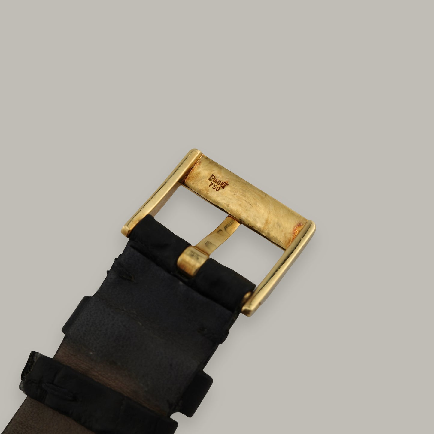 18K Piaget Protocole Mother of Pearl Tapestry Dial Watch