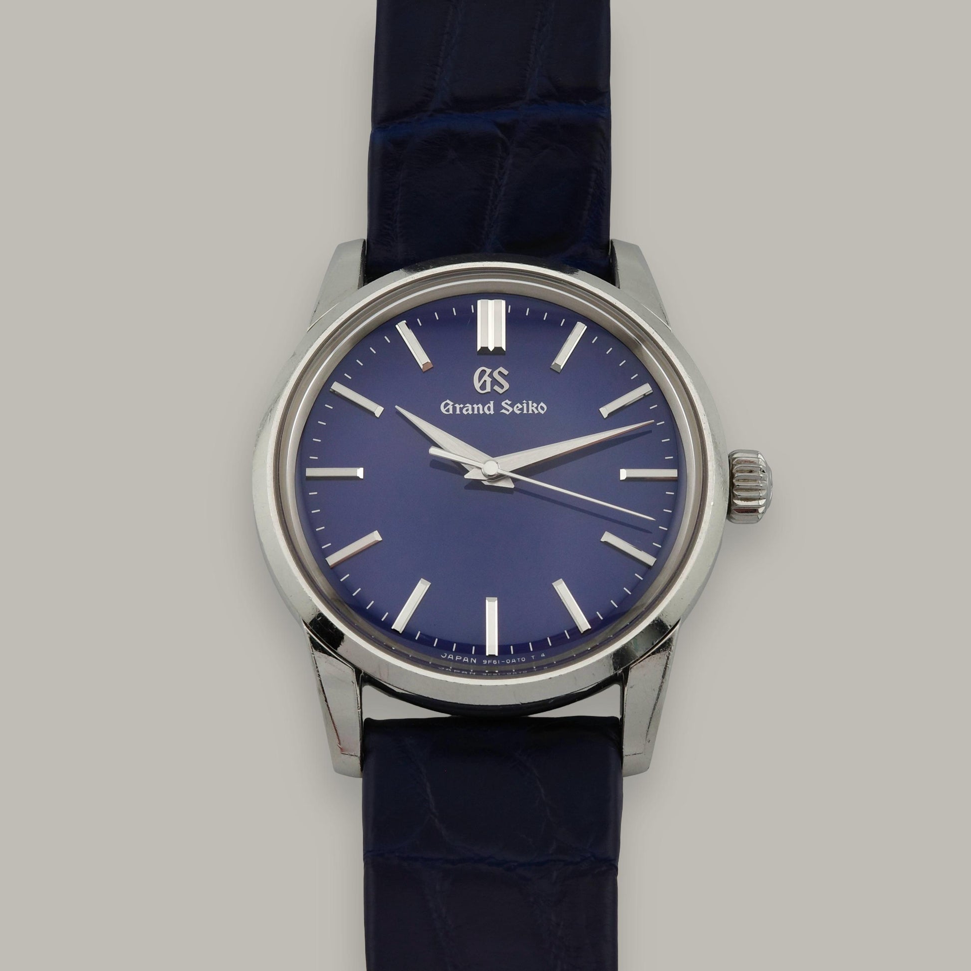 Stainless Steel Grand Seiko Elegance SBGX349 Gekka Blue Dial Full Set Watch