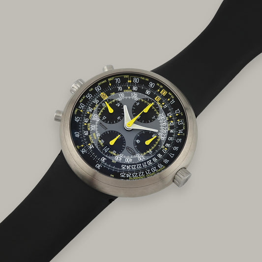 Titanium Ikepod Megapode MG01 Chronograph Watch