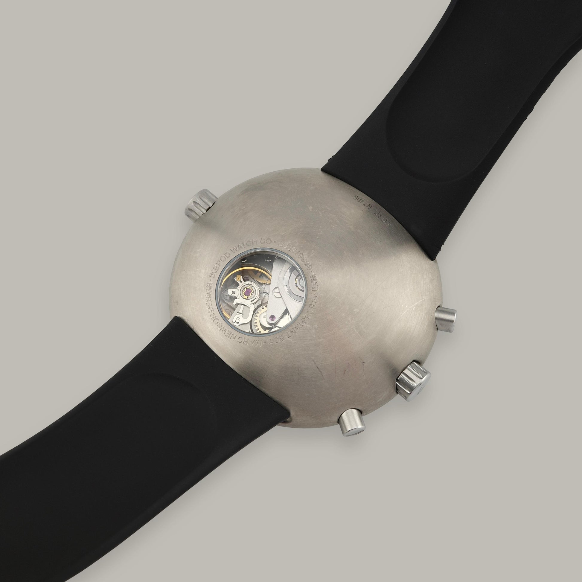 Titanium Ikepod Megapode MG01 Chronograph Watch
