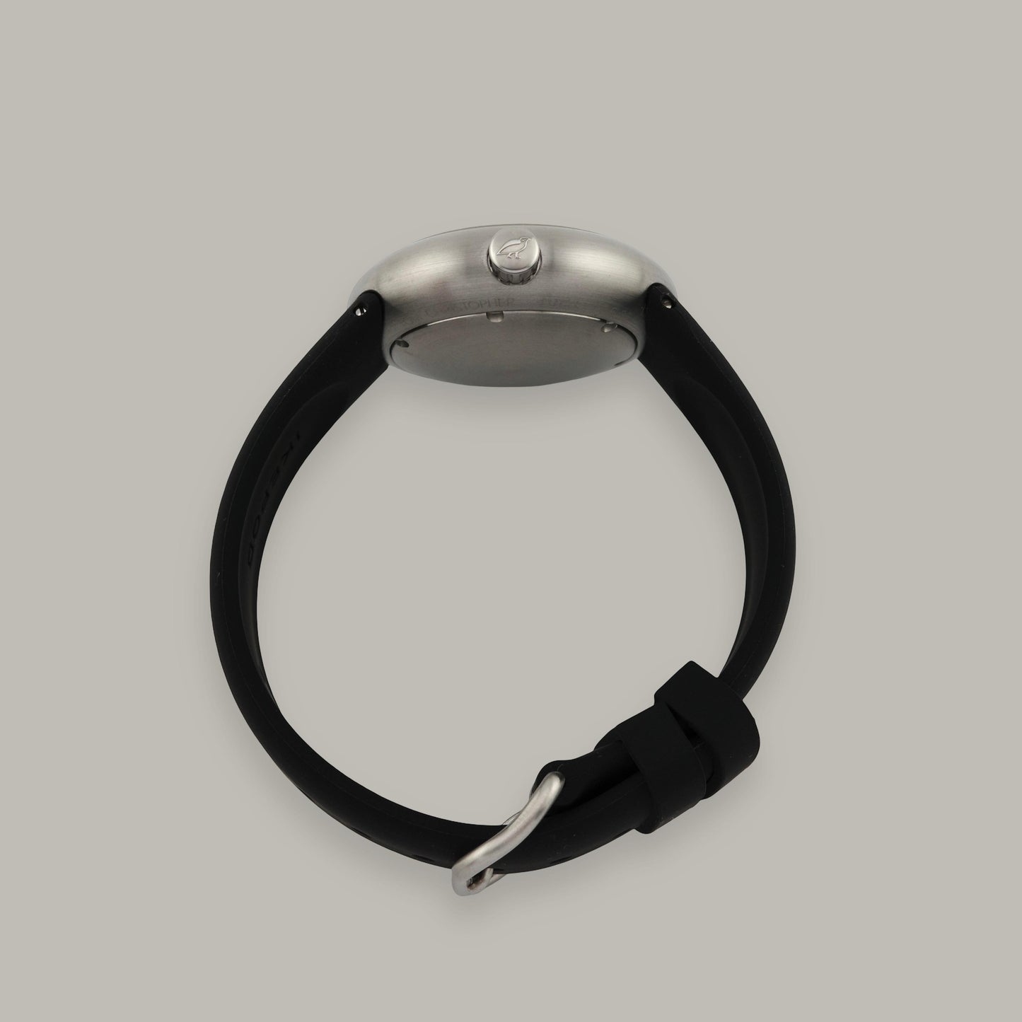 Stainless Steel Ikepod Duopod DTC3-SI-LB Tom Christopher Art Series Watch