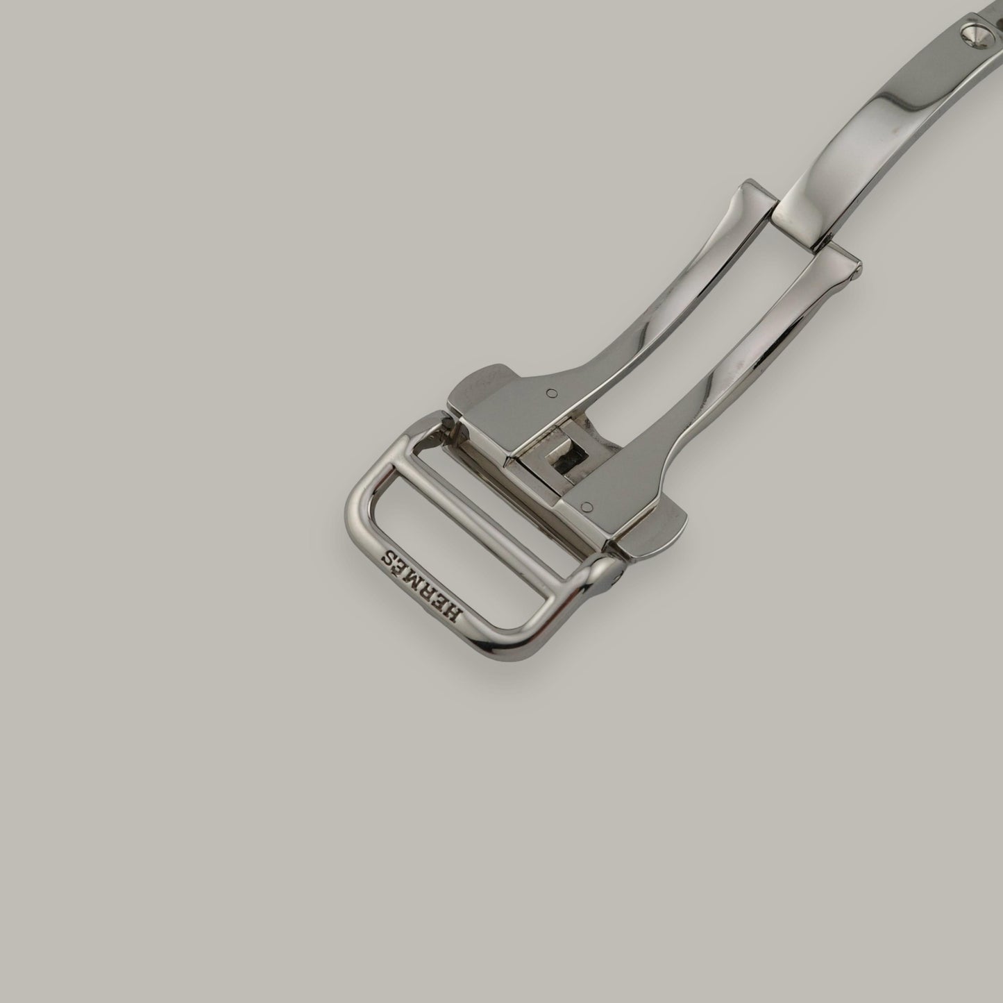 Stainless Steel Hermès Arceau AR4.810 Brown Dial Watch