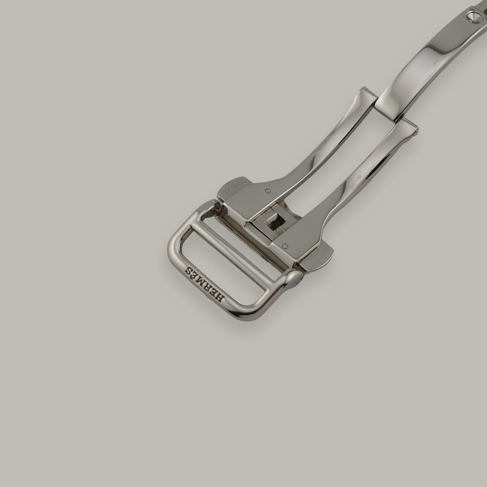 Stainless Steel Hermès Arceau AR4.810 Brown Dial Watch