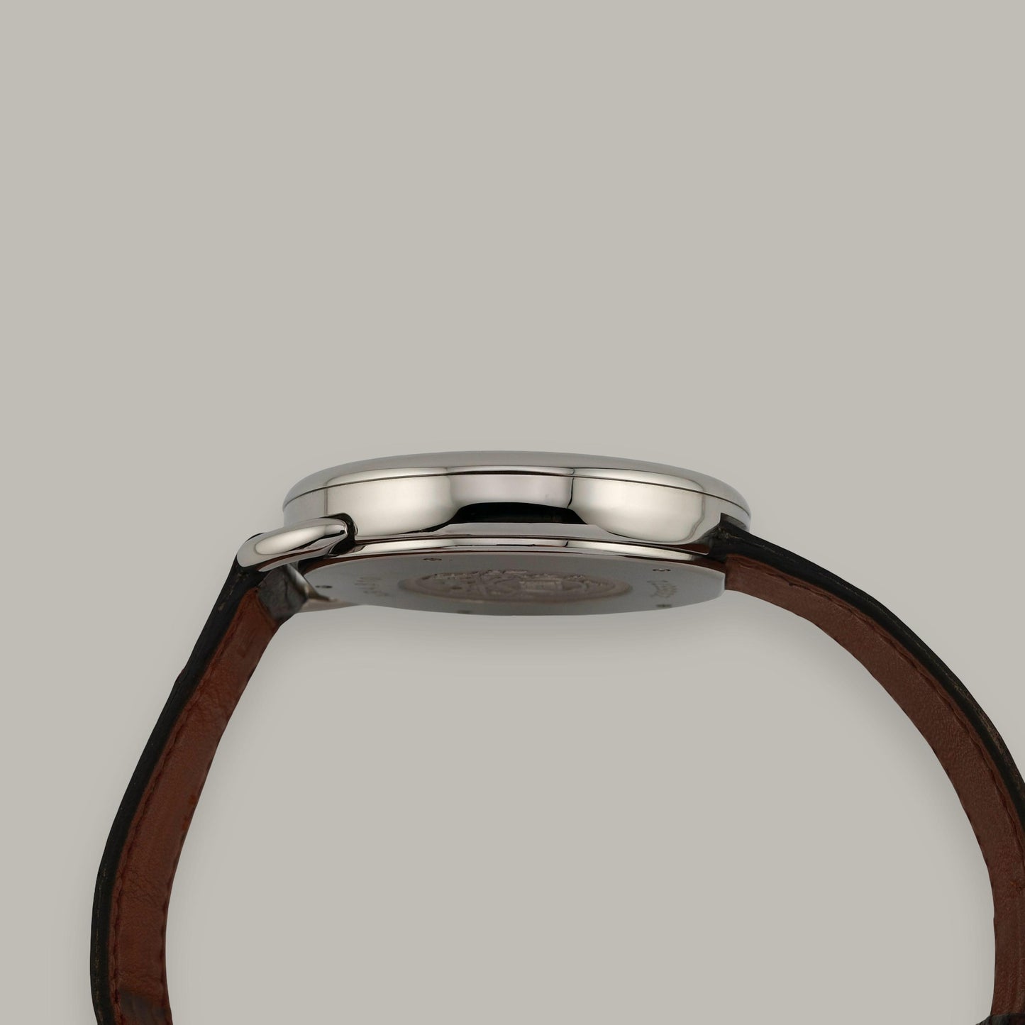 Stainless Steel Hermès Arceau AR4.810 Brown Dial Watch