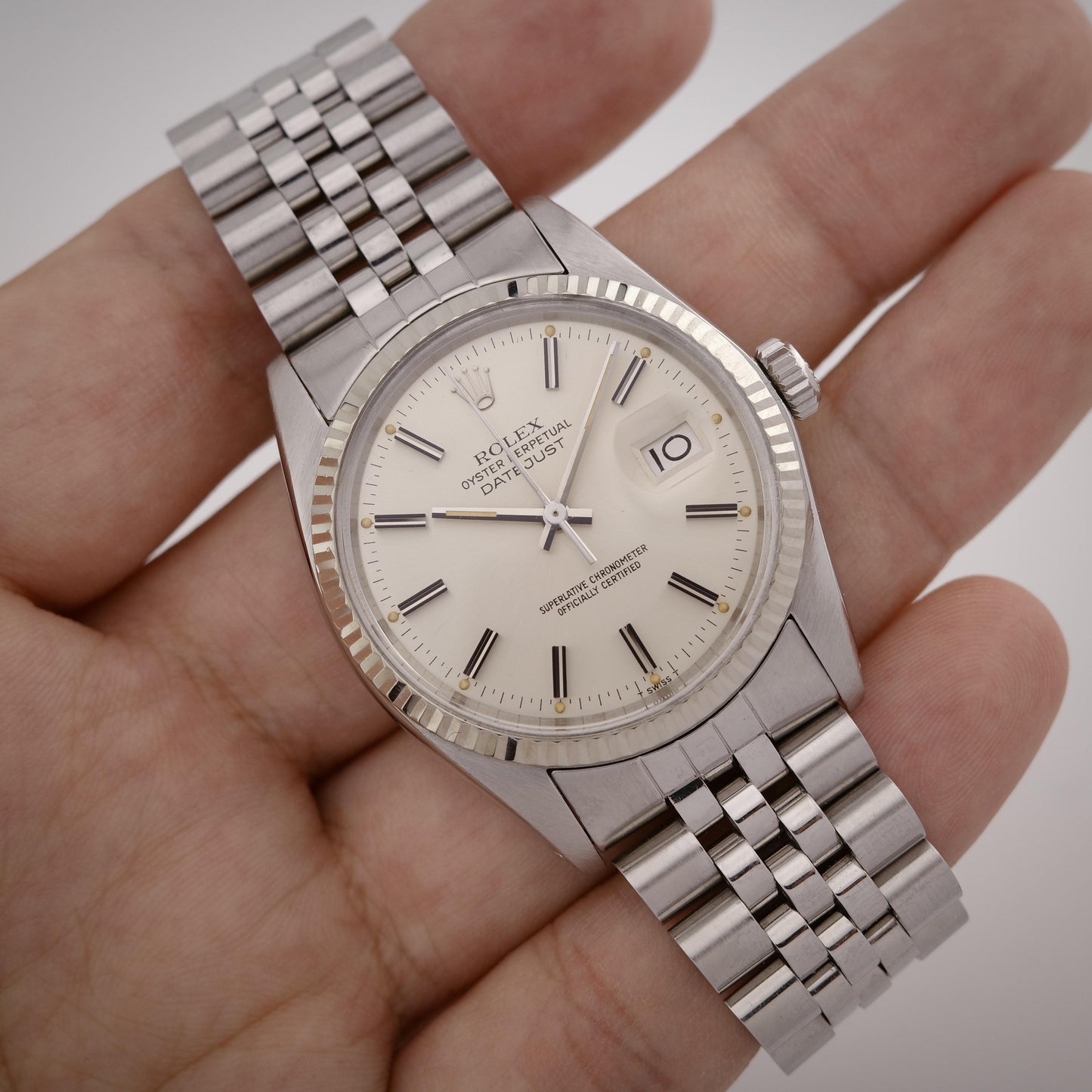 1979 Rolex Datejust 16014 "Wide Boy Pumpkin" Watch