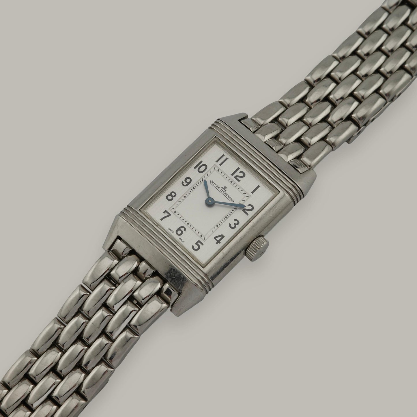 Stainless Steel Jaeger-LeCoultre Reverso 221.8.47 Ladies Watch