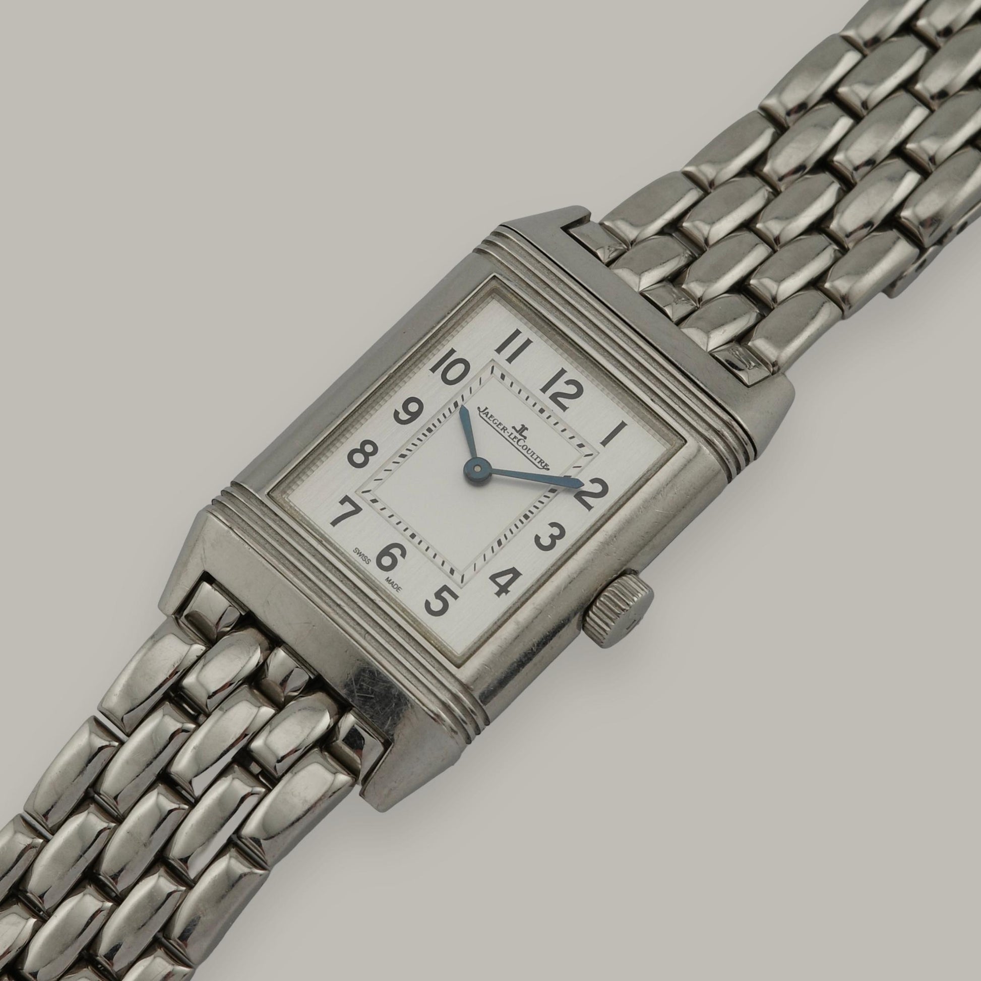 Stainless Steel Jaeger-LeCoultre Reverso 221.8.47 Ladies Watch