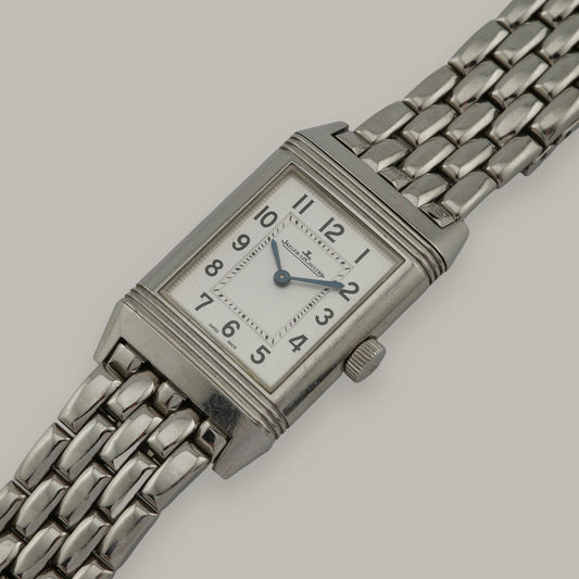Stainless Steel Jaeger-LeCoultre Reverso 221.8.47 Ladies Watch