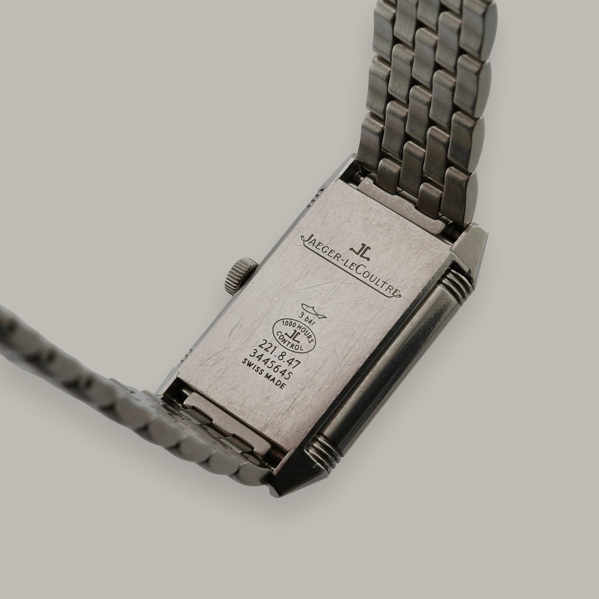 Stainless Steel Jaeger-LeCoultre Reverso 221.8.47 Ladies Watch