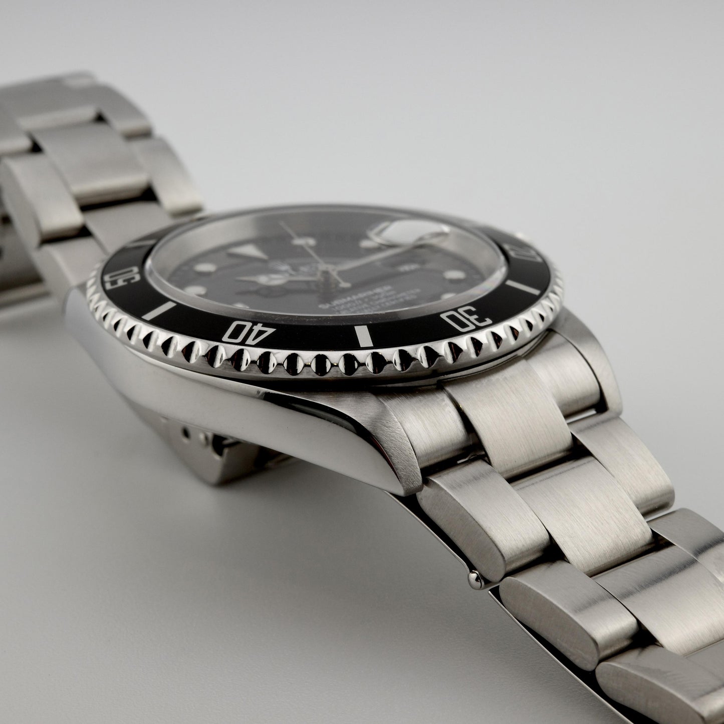 2006 Stainless Steel Rolex Submariner Date 16610T Watch