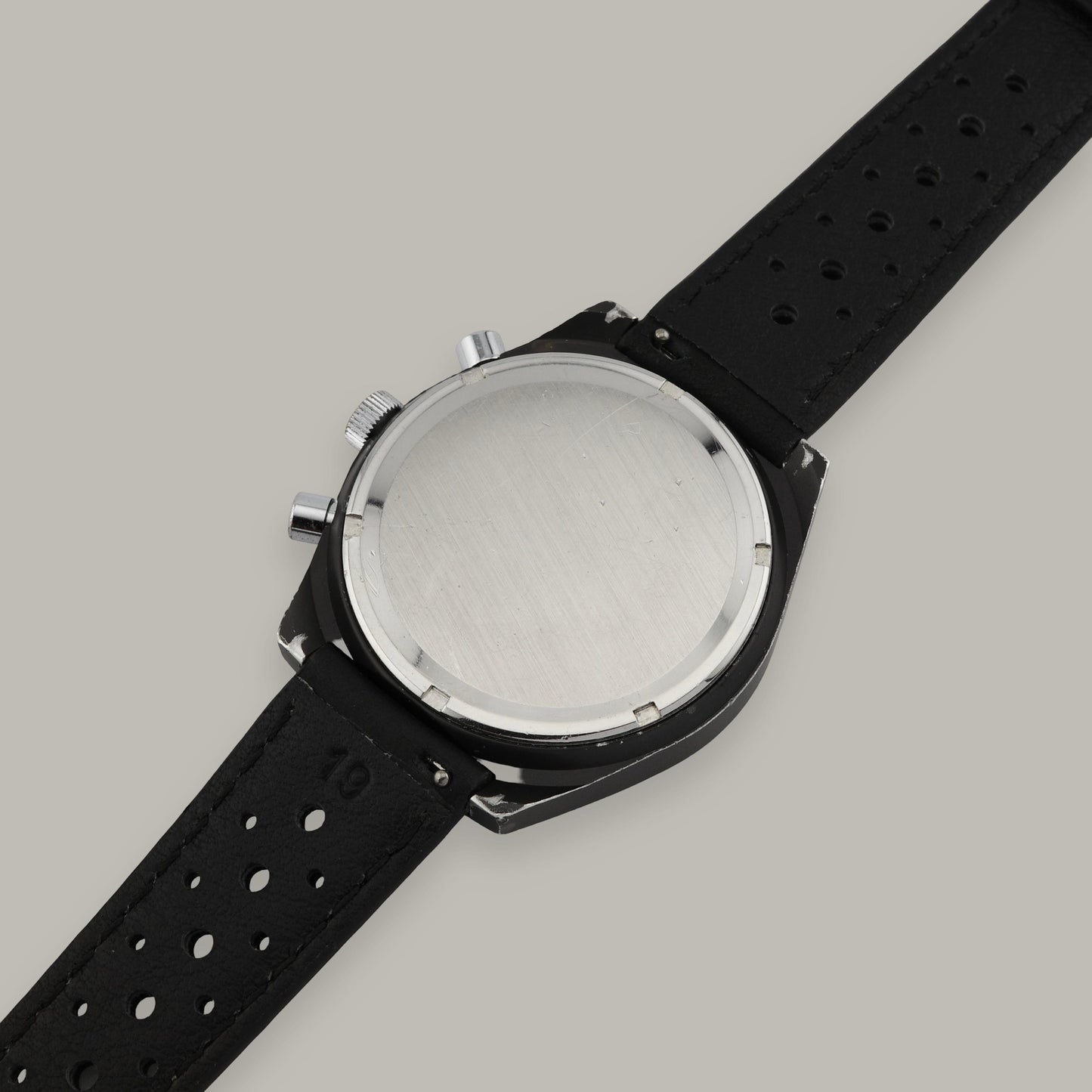 1970s Protoype PVD Stainless Steel Zenith Shadow Watch
