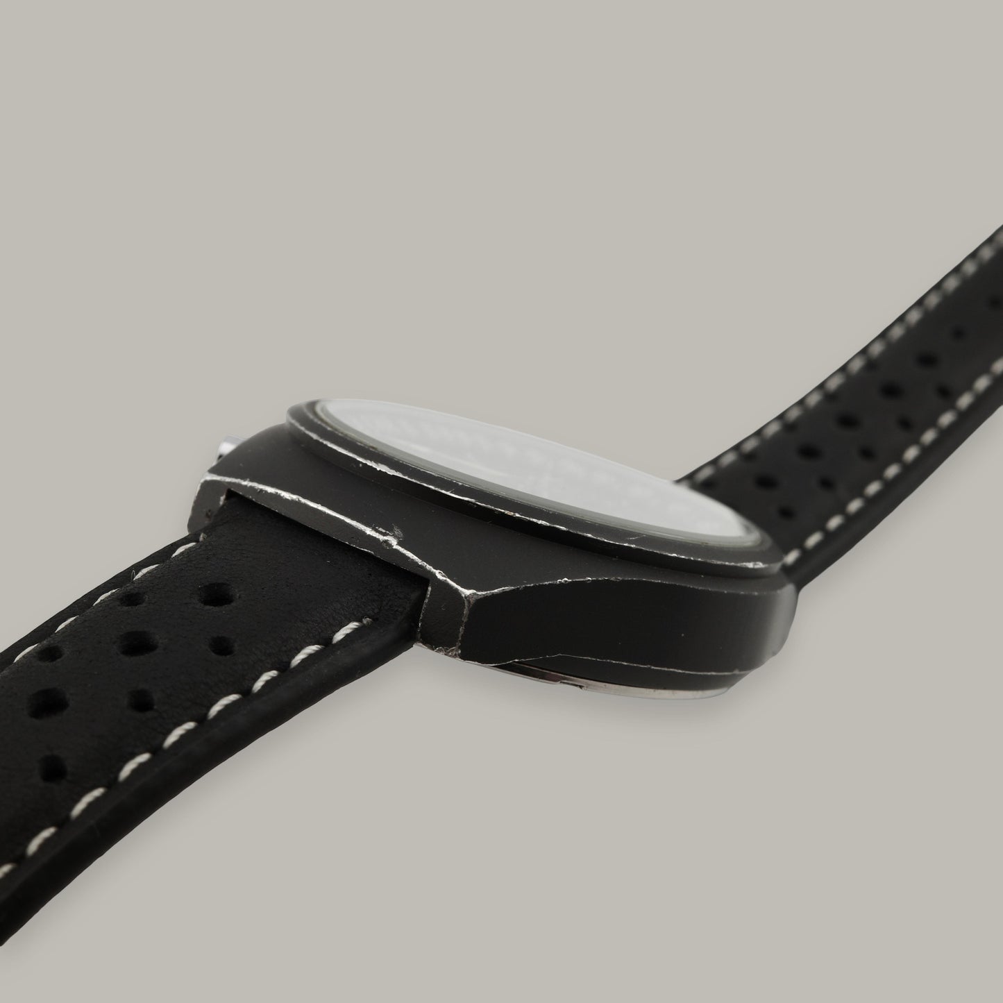 1970s Protoype PVD Stainless Steel Zenith Shadow Watch