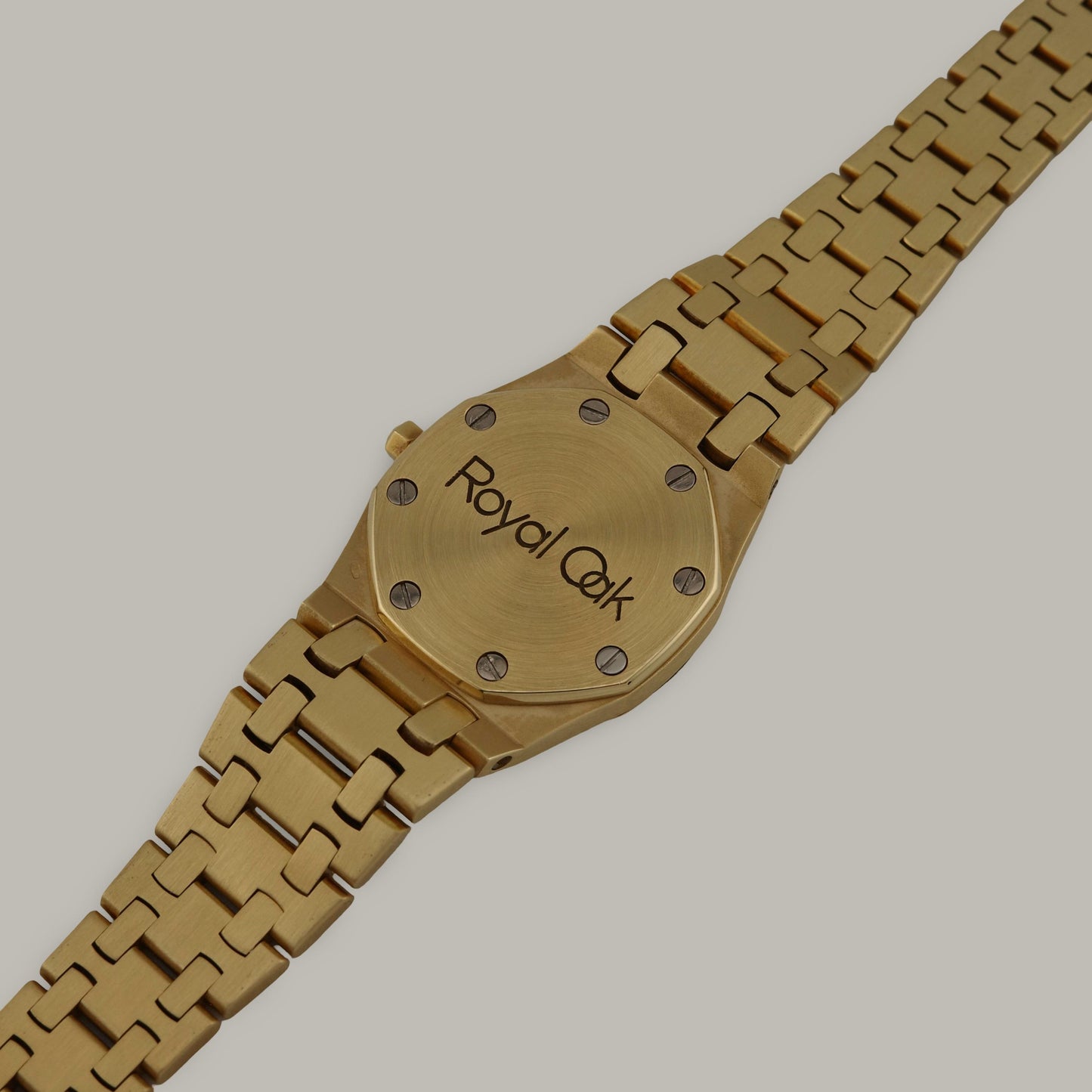 18K Audemars Piguet Mini Royal Oak 6007BA Diamond Dial Watch