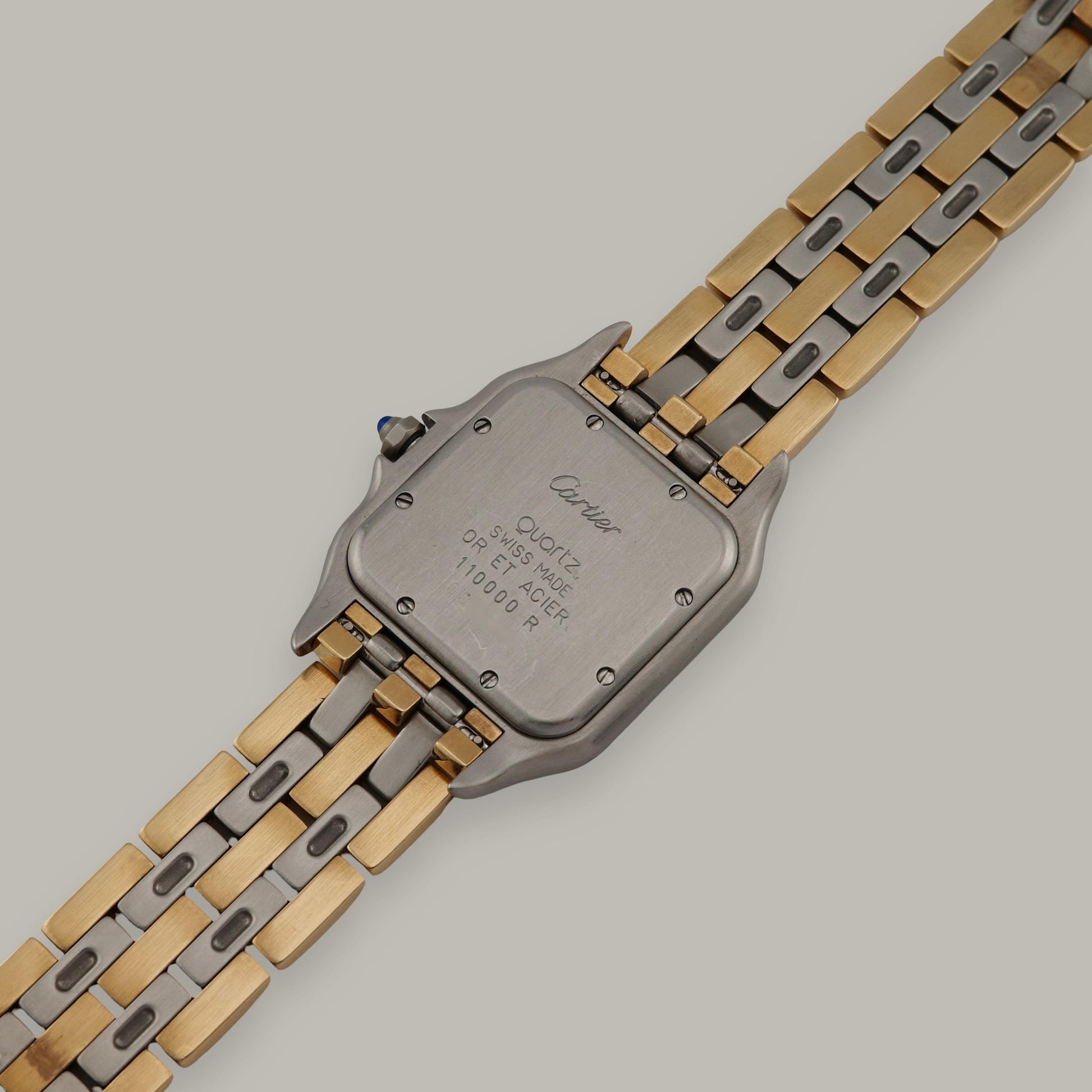 Two-Tone Cartier Panthère W25028B8 Medium Model Watch
