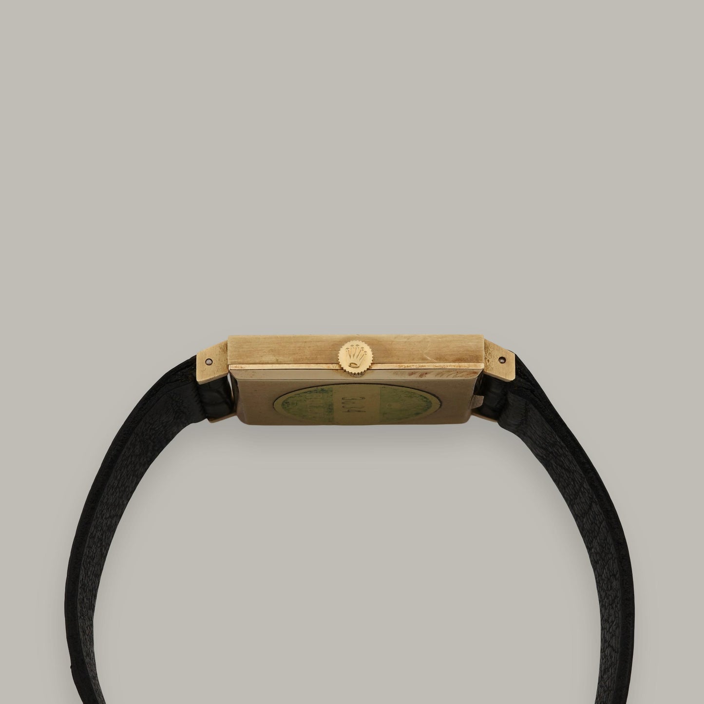 1972 14K Rolex Cellini 3834 Tank Watch