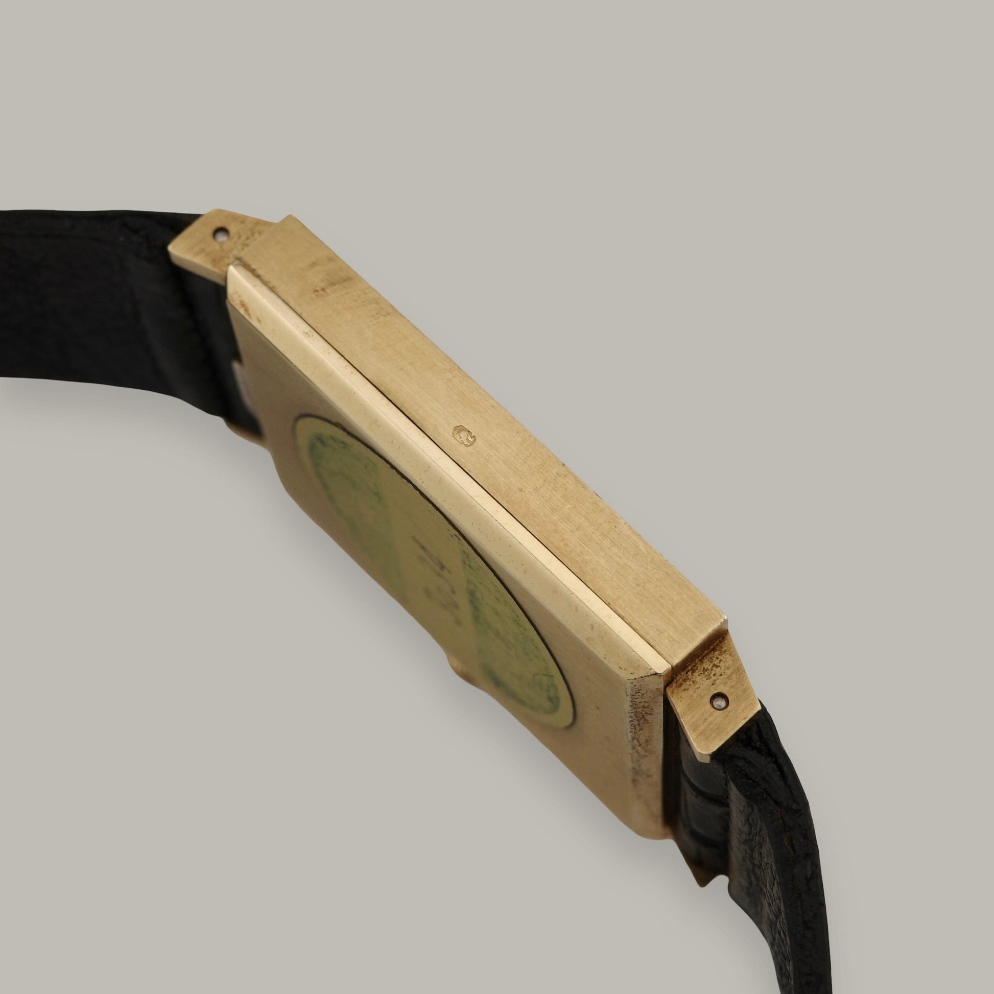 1972 14K Rolex Cellini 3834 Tank Watch