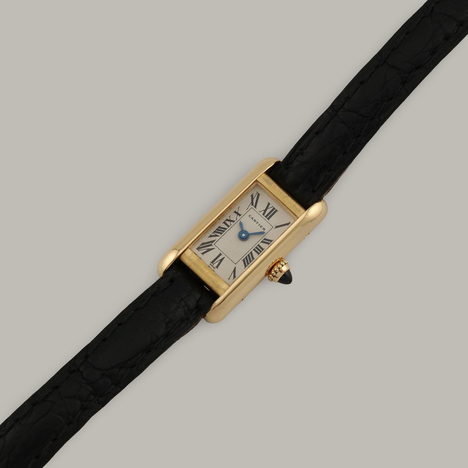 18K Cartier Tank Allongee W15007K3 Small Model Watch