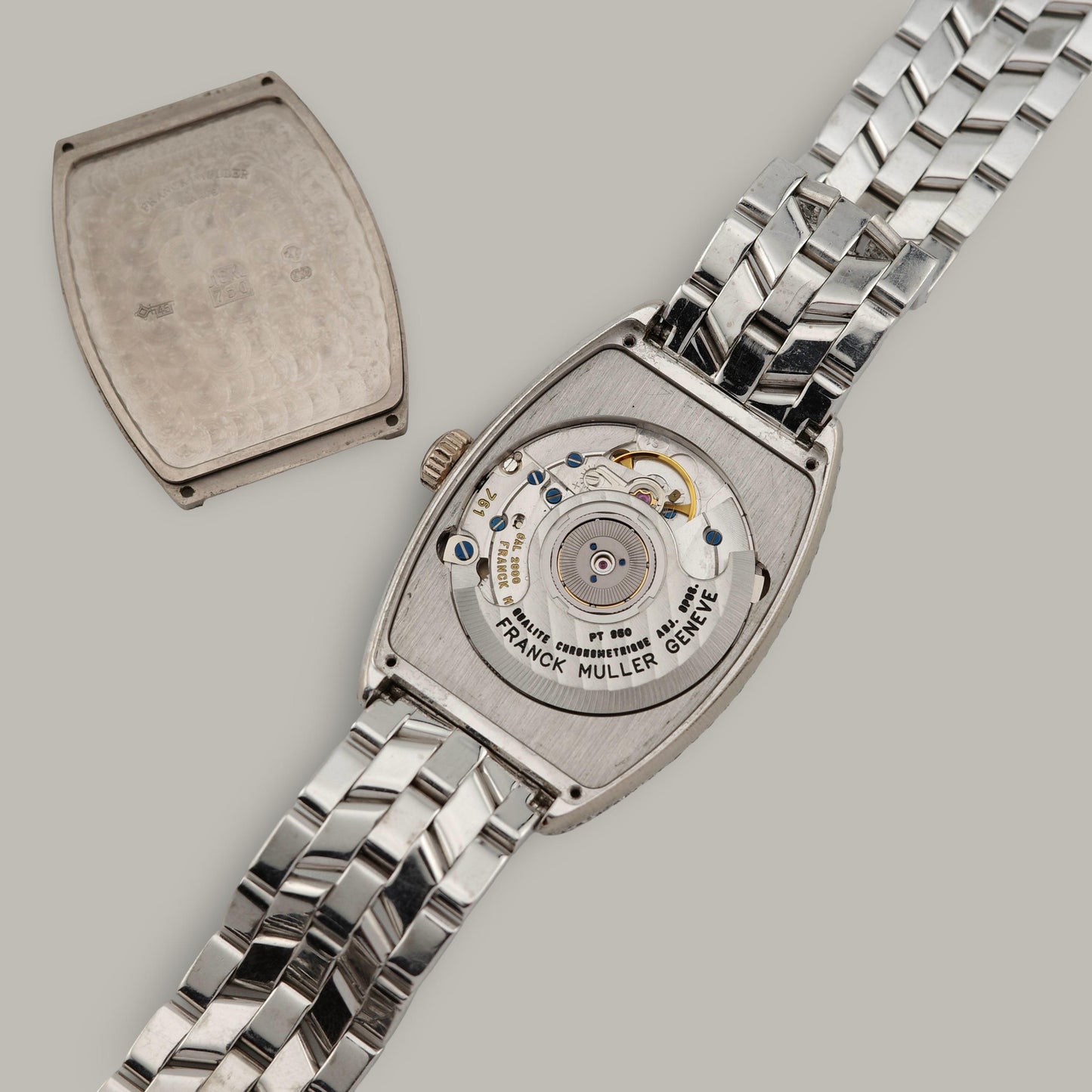 18K Franck Muller Cintrée Curvex Chronometro 2852 Diamond Watch