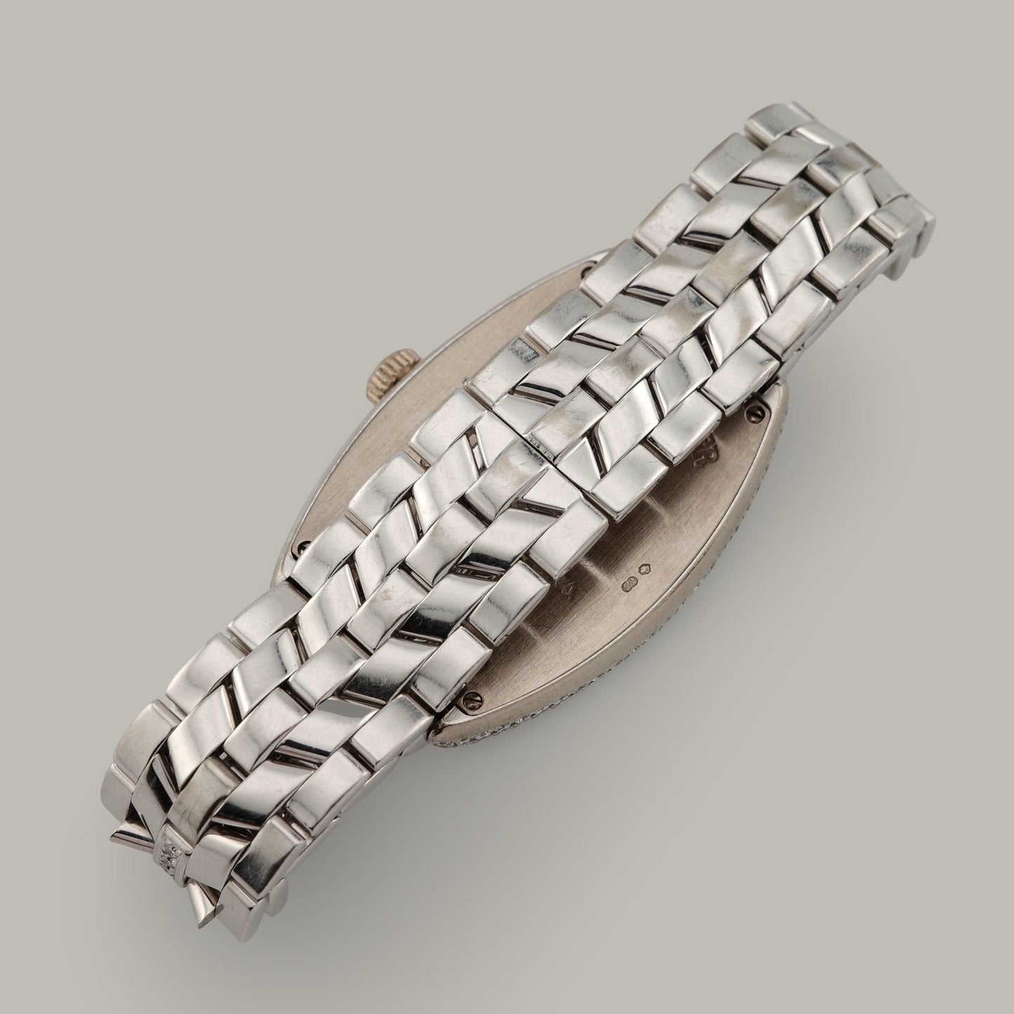 18K Franck Muller Cintrée Curvex Chronometro 2852 Diamond Watch