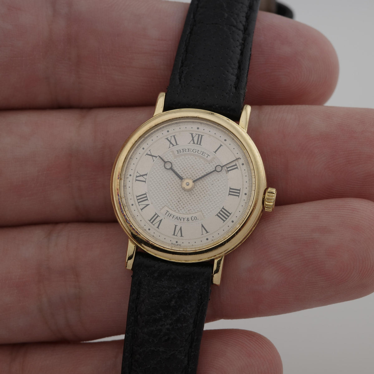 18K Breguet Tiffany & Co Stamped Classique Ladies Watch